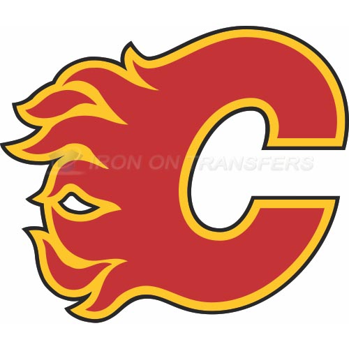 Calgary Flames Iron-on Stickers (Heat Transfers)NO.97